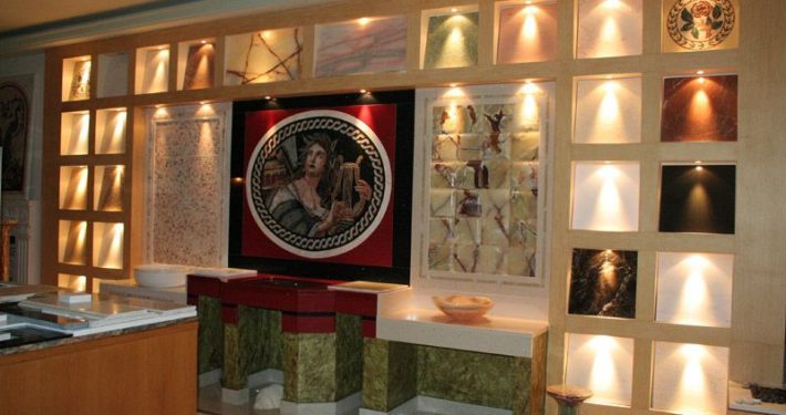 Photo of Alfa Marmara showroom in Vari, Attica